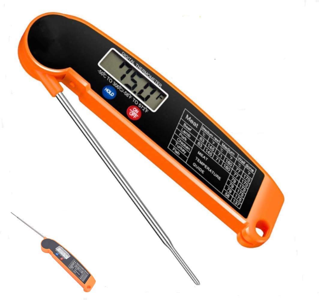Buy TOOLSSIDE Instant Read Food Thermometer for Cooking Ultra Fast
