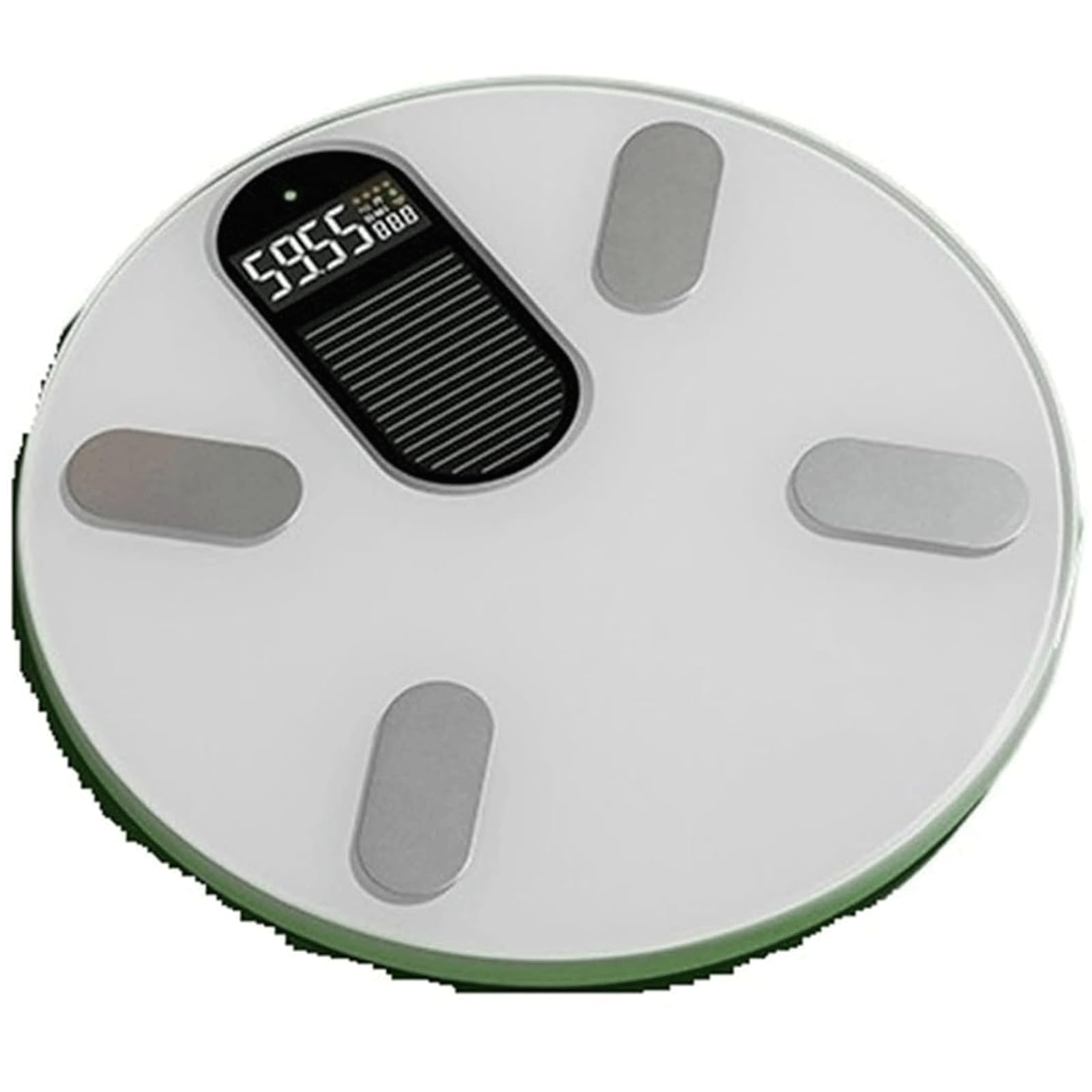 Balanza Báscula de baño Digital inteligente, báscula de peso con energía Solar, Bluetooth, para peso corporal y porcentaje de grasa Alta precisión