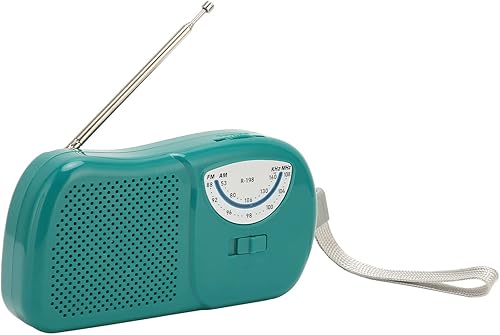 DIXII Portable Retro AM FM Radio, Pocket Radio with Loud Speaker, Stero Sound, 2 x 1.5V AA Battery Operated for Home Outdoor Walking Camping disponible en Yaxa Colombia