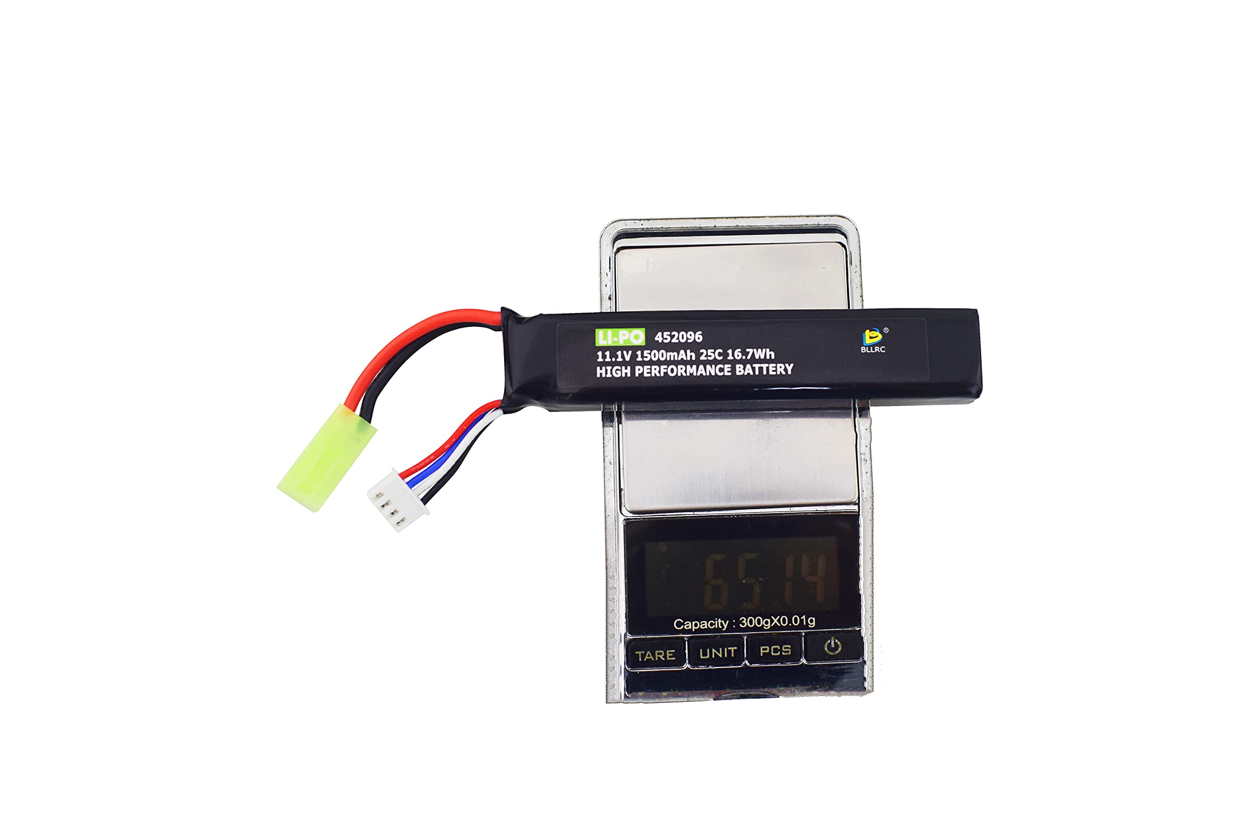 2PZ 3S 11.1V 1500mAh 25C Batteria con Connettore Mini Odamiya per G36C M4A1-RIS M4A1 CAR15 MP5A5 M249 MP5K MC51 FNP90 AK47 G3A4 G36 Airsoft Aggiornamento Modifica e Altre Serie Giocattolo