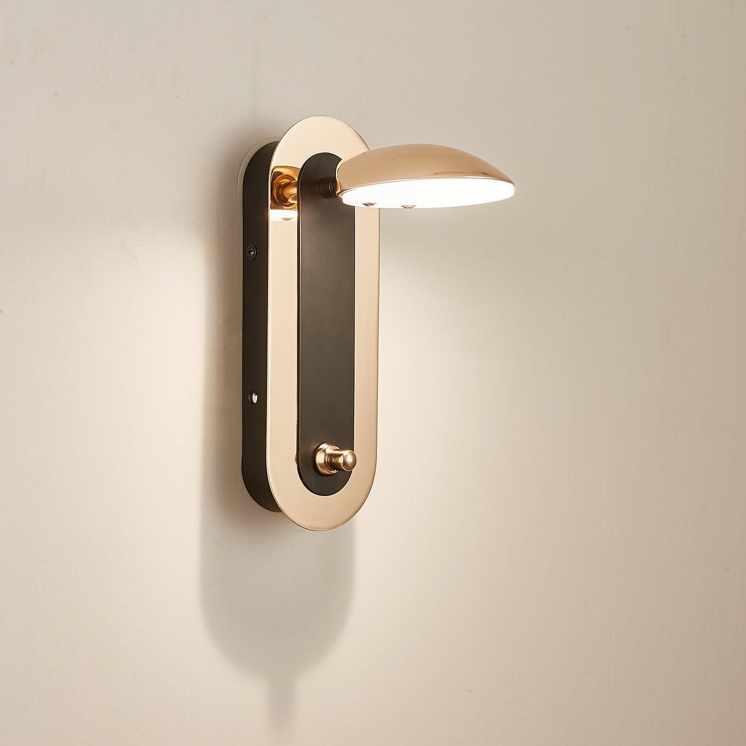 EOEO 9 W LED Indoor Wall Light with Switch, 4000 K Warm White Wall Lamp