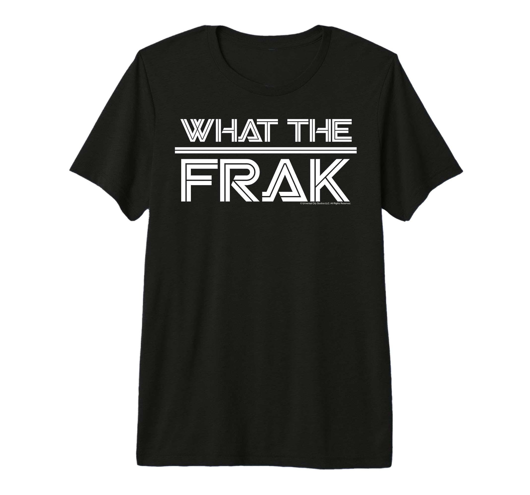 Battlestar Galactica What The Frak Premium Tri-Blend T-Shirt