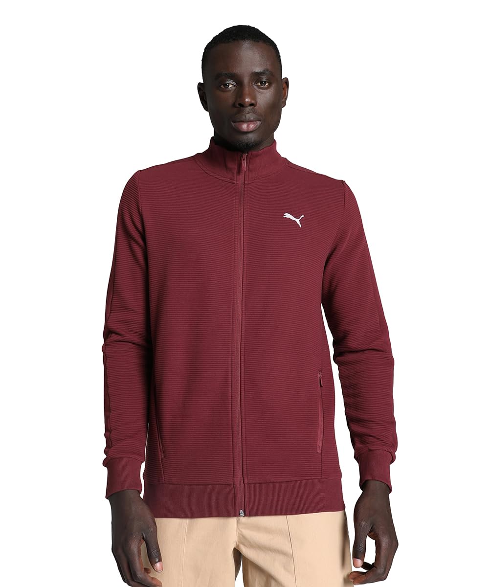 Mens Cotton Blend Standard Length Jacket