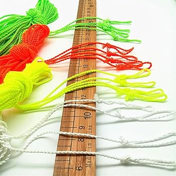 Amazon.co.jp: ヨーヨーひも 100本セット 黄緑色 yoyo