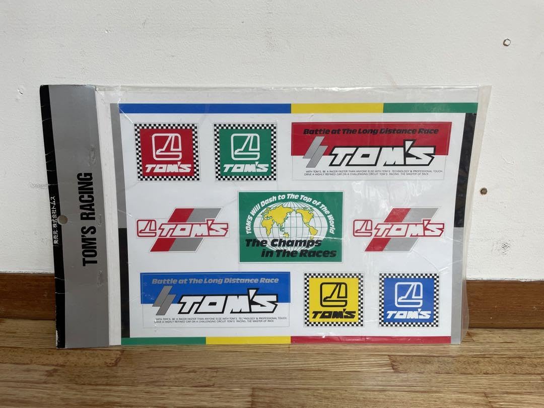 Amazon.co.jp: レア トヨタ ステッカー トムス レーシング TOM'S
