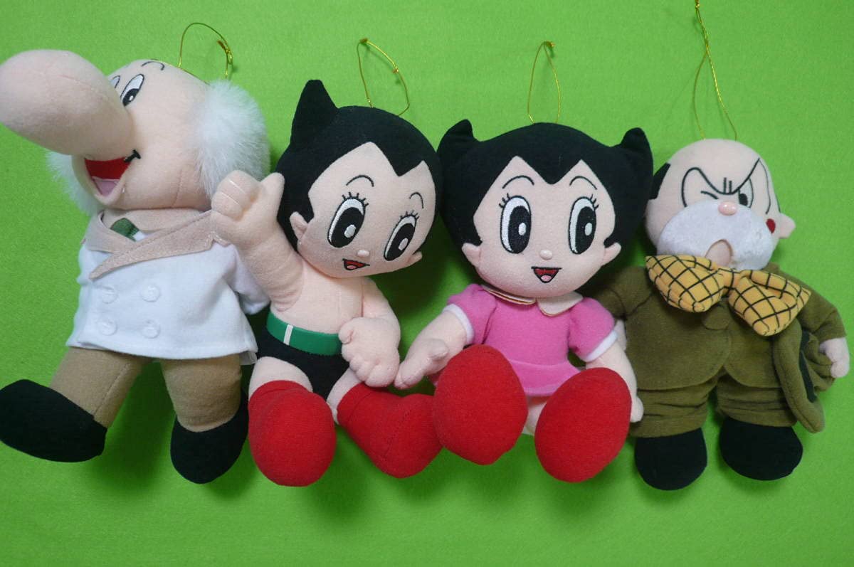 鉄腕アトムキャラ4体セット 第一製パン非売品 2003年希少・美品 鉄腕アトムキャラ4体セット 第一製パン非売品 2003年希少・美品