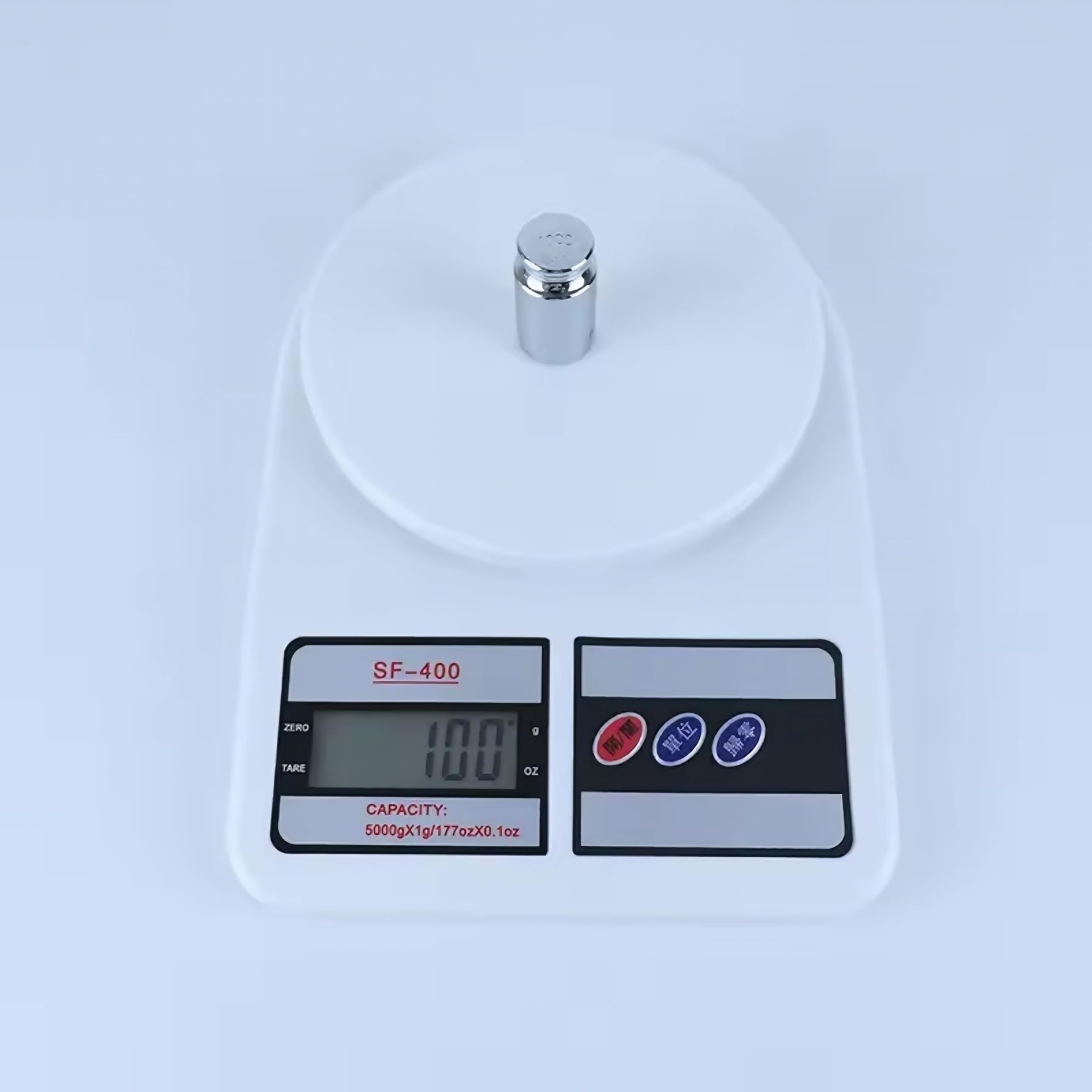 Digital Kitchen Weighing Scale | 10Kg x 1g Precision | Food Scale with LCD Display for Cooking, Baking, Meal Prep & Healthy Diet | Compact Electronic Weight Machine for Home Use.(White)-image-47
