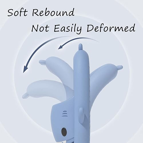 Miniatura 5 de sharllen Sandalias de tiburón para mujeres y hombres, lindas sandalias de caricatura antideslizantes con puntera abierta, sandalias de verano