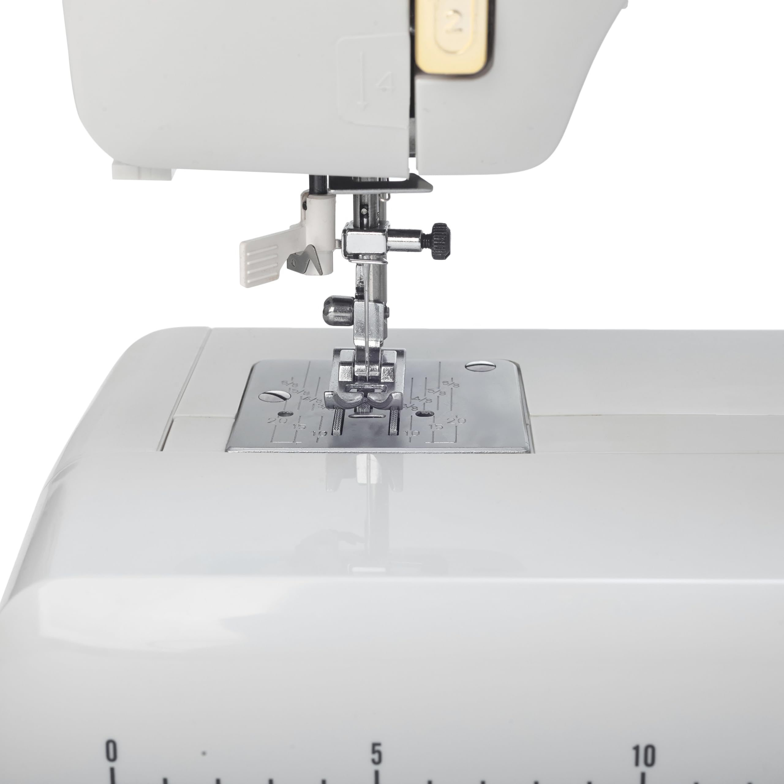 ROLD Q36 Nähmaschine mit 25 Stichen Nähen, Knopfloch, 100-Watt-Servomotor, Nadeleinfädler, Freiarm
