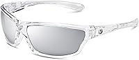 Vista 75 de Nitrogen Gafas de sol deportivas polarizadas envolventes para hombres y mujeres, UV400, para conducir, pescar, correr, gafas de sol