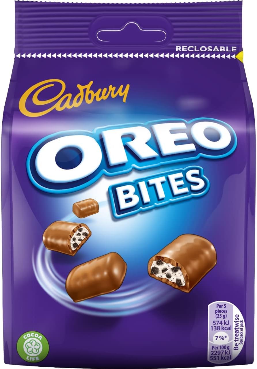 Cadbury Oreo Bites Chocolate Bag 100 g