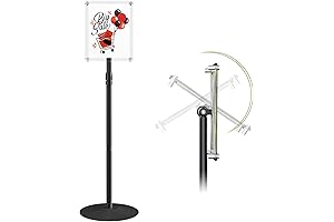 Relx Floor Sign Stand: Adjustable Display for Enhanced Visibility