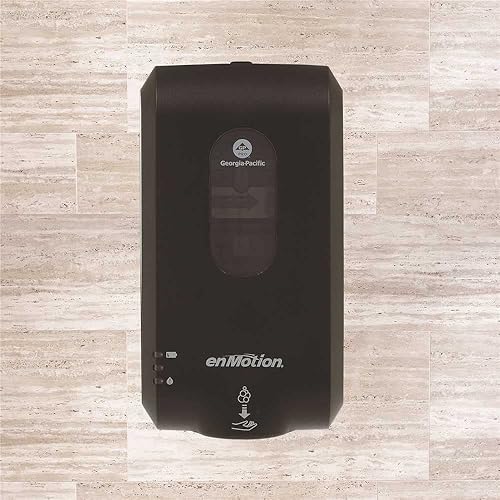 GP enMotion Gen2 Dispensador automático de jabón y desinfectante sin contacto, color negro 52057