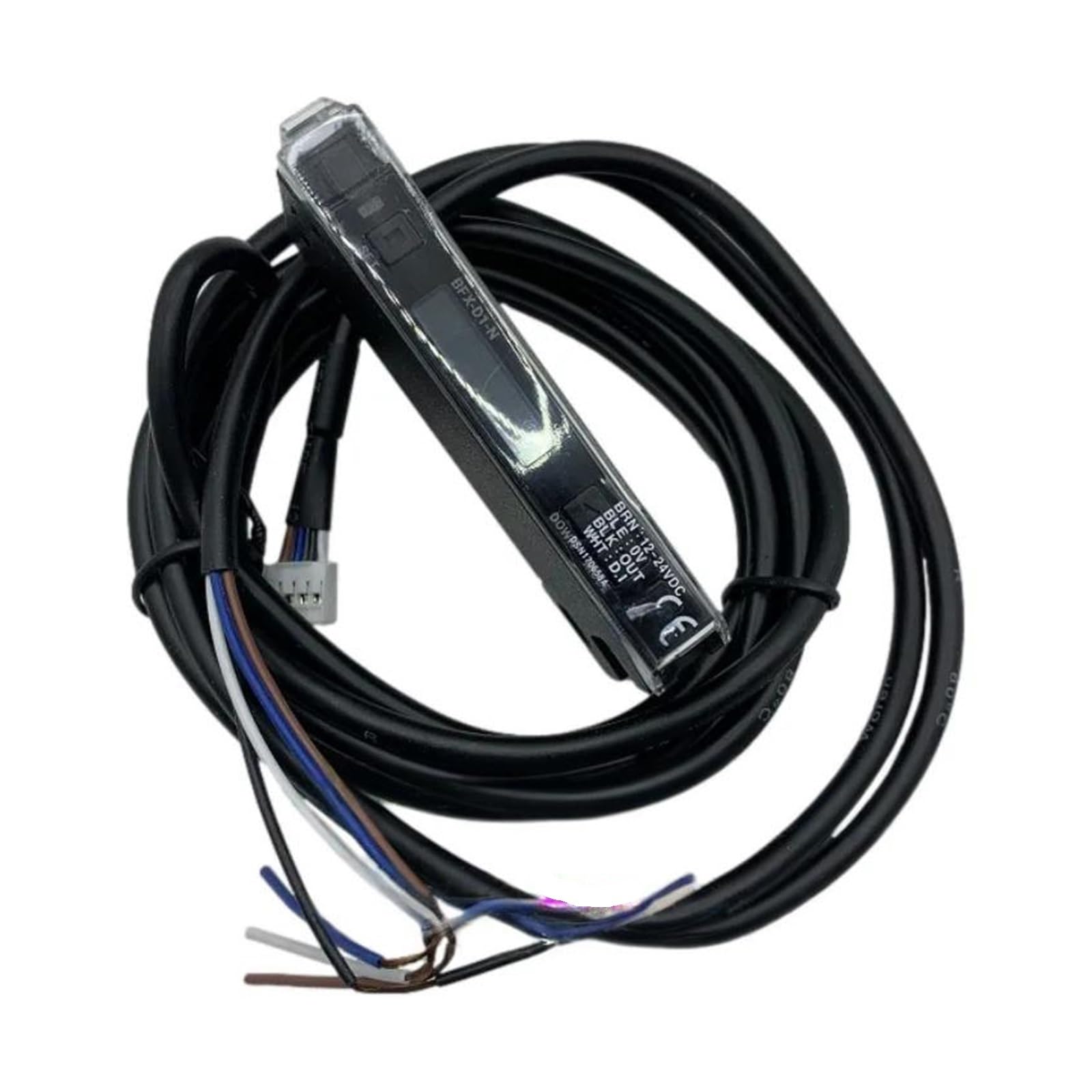 ZVQYSGIW Dual Display Fiber Optic Amplifiers BFX-D1-P BFX-D1-N Fiber Sensor(BFX-D1-N)