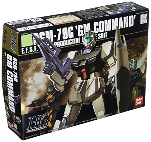 Bandai Hobby Hguc 1/144 # 46 Rgm-79g GM Command kit de Gundam Modèle 203,2 cm