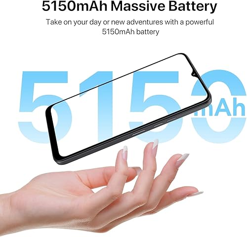 Miniatura 4 de UMIDIGI G2 332GB Unlocked Cell Phone,Android 13 Dual sim Smartphone,6.52-inch Large Screen Android Phone,5150mAh Massive Battery Mobile Phone 256GB