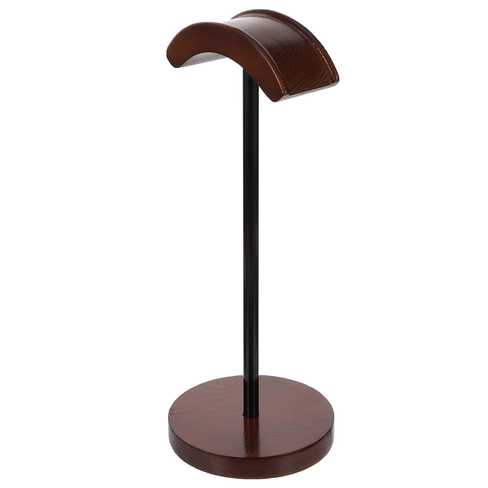Angoily Soporte De Auriculares De Madera Inalámbricos Organizador De Escritorio para Auriculares y Accesorios Soporte Práctico y Elegante para Gaming y