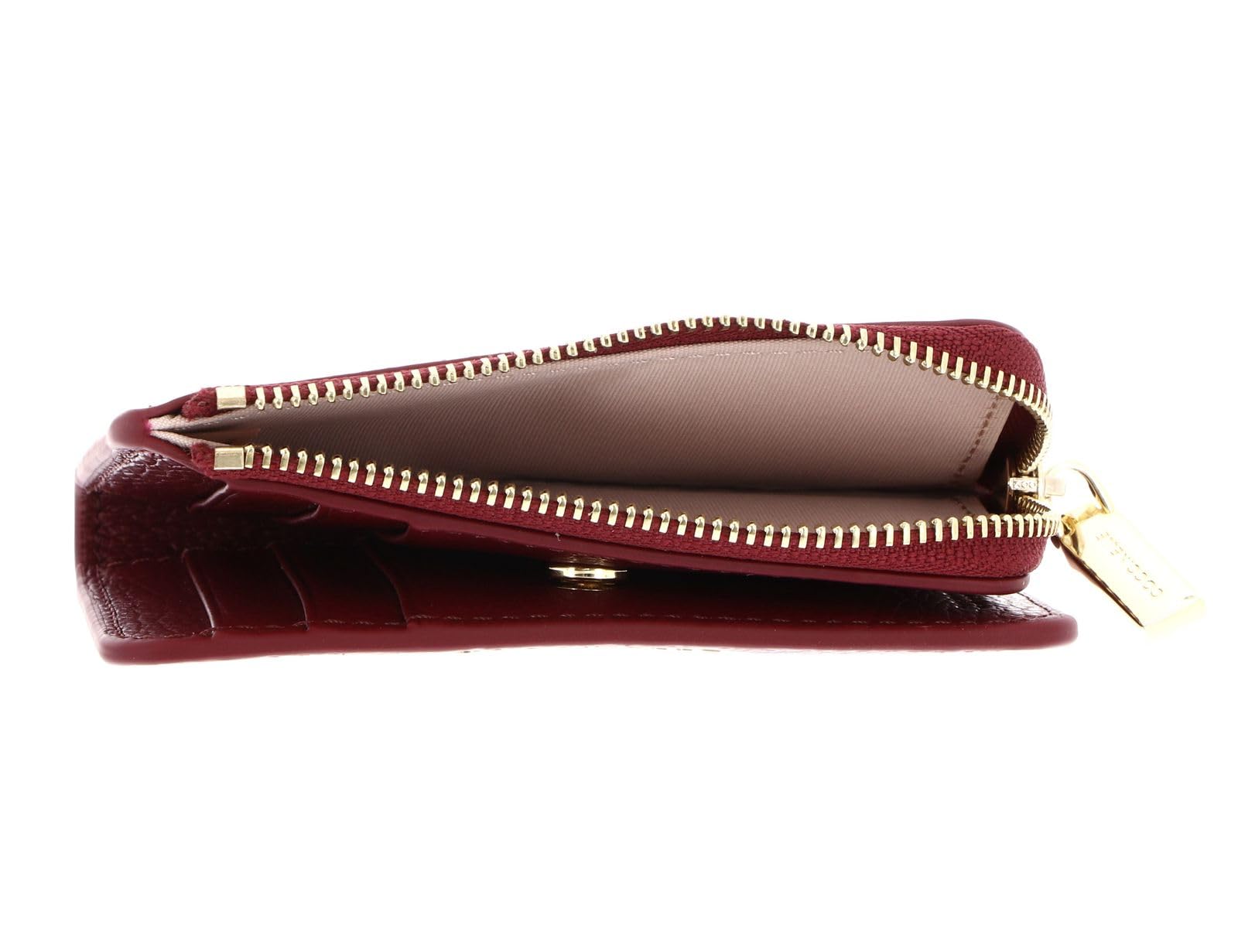 Coccinelle Pelle porta carte di credito Metallic Soft Credit Card Holder Ribes mirtillo