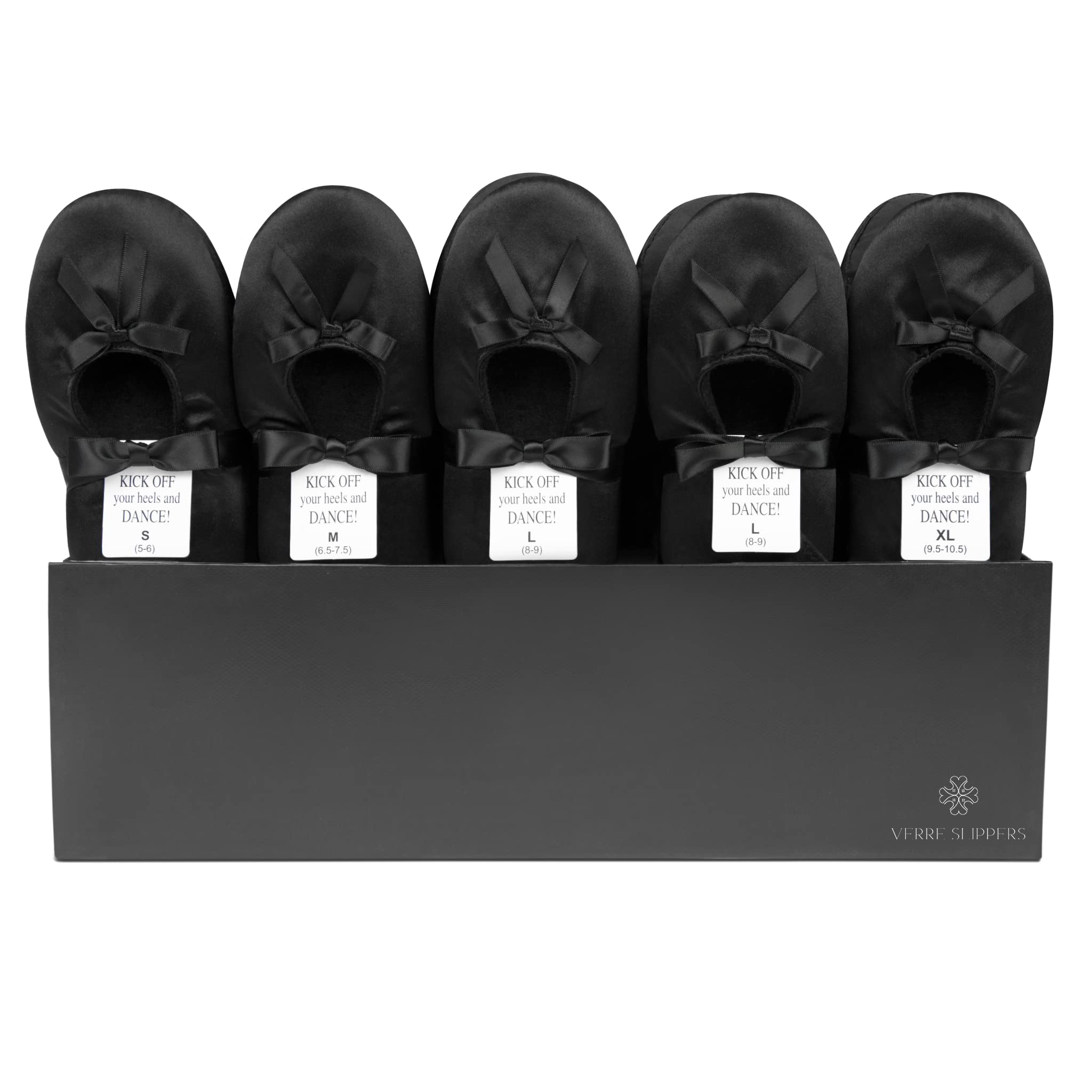 Black classic ballet slipper Small 5-6 (Black Classic, us_footwear_size_system, adult, women, alpha, medium, x_l)