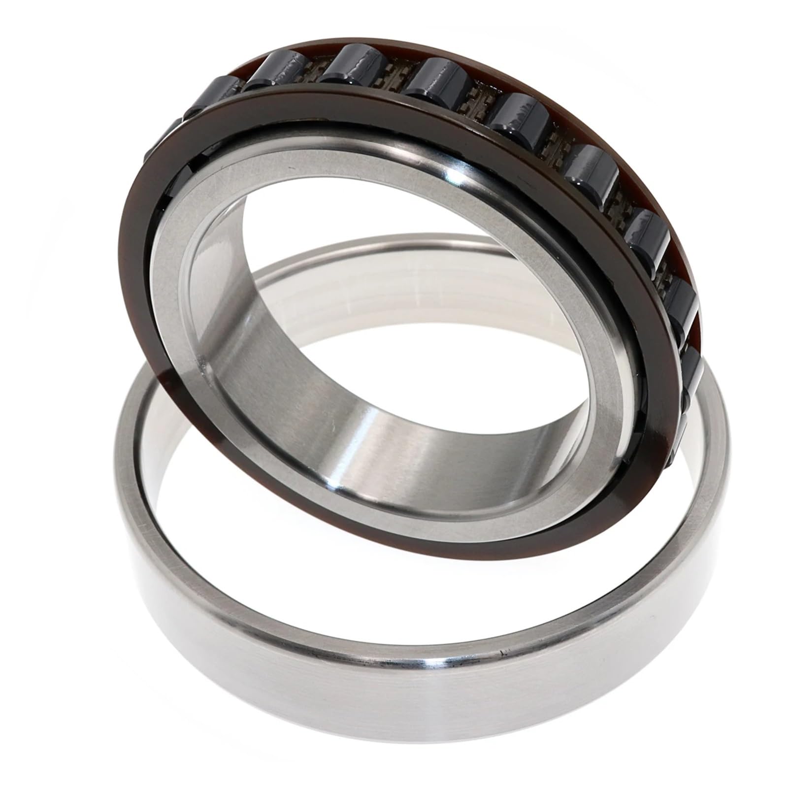 PXQCHAVLN 1PCS N1011K TN HC5 55X90X18 Cylindrical Roller Bearings Hybrid Bearing Si3N4 Rollers Tapered bore