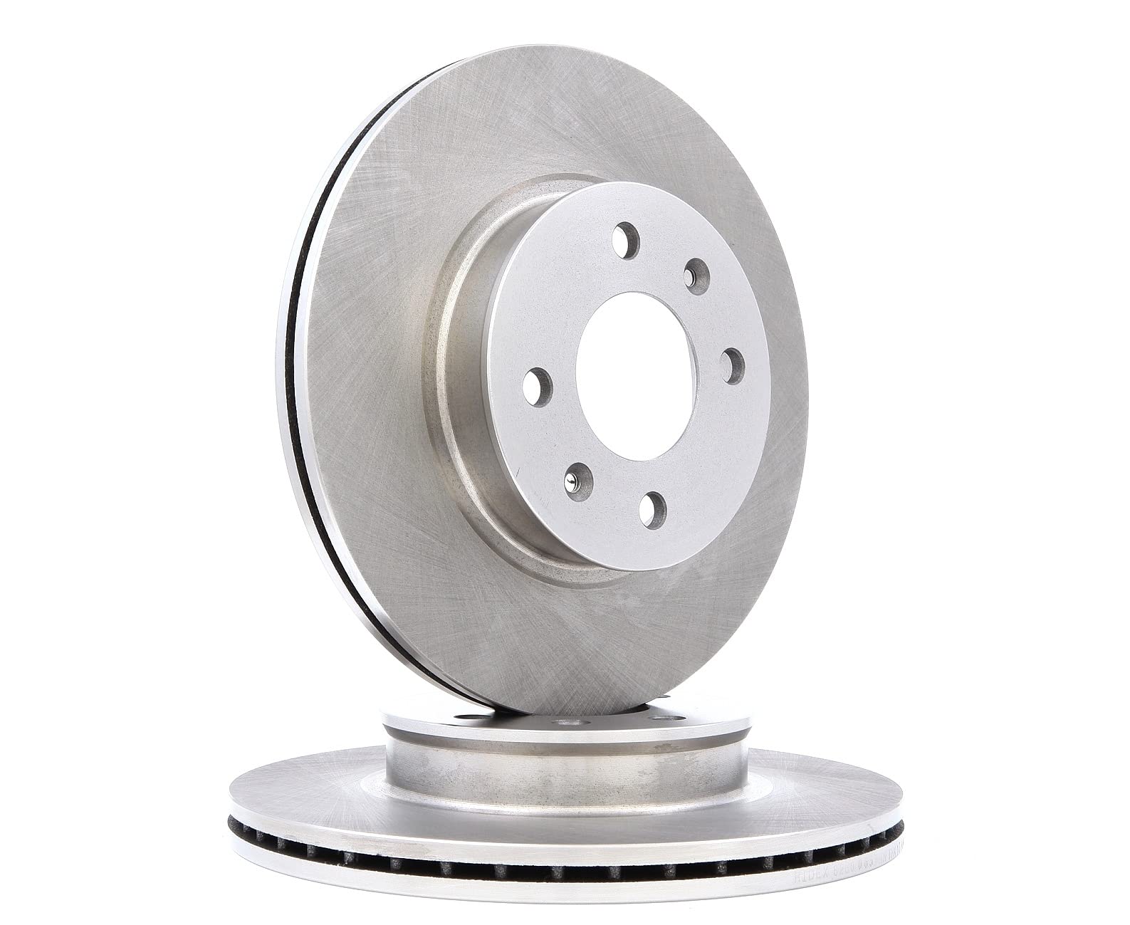 RIDEX 82B0065 2x Disco freno Anteriore senza viti/bulloni Compatibilità con HYUNDAI GETZ TB