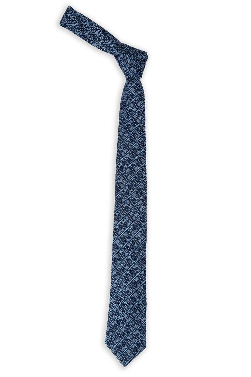 van heusen Men Blue Embroidered Tie-picture-21
