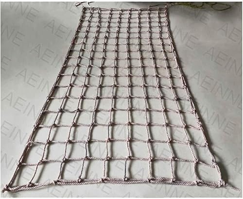 Miniatura 4 de WCS - Red de seguridad para evitar caídas para niños, para balcón y escalera, malla protectora para aislamiento de cuerda, cuerda de poliéster,