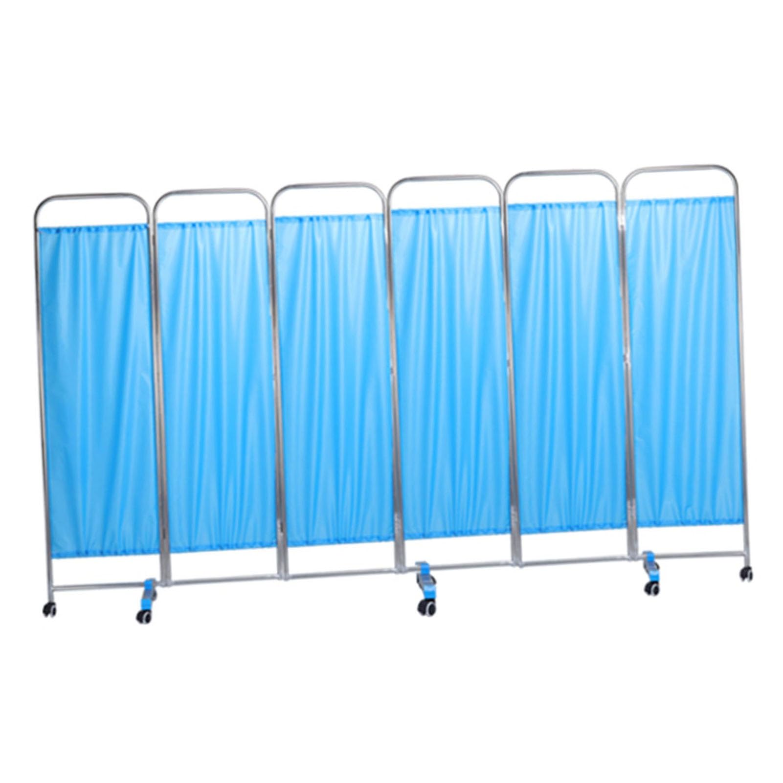 Paravent médical sur roulettes séparateur pièce pliable clôture temporaire