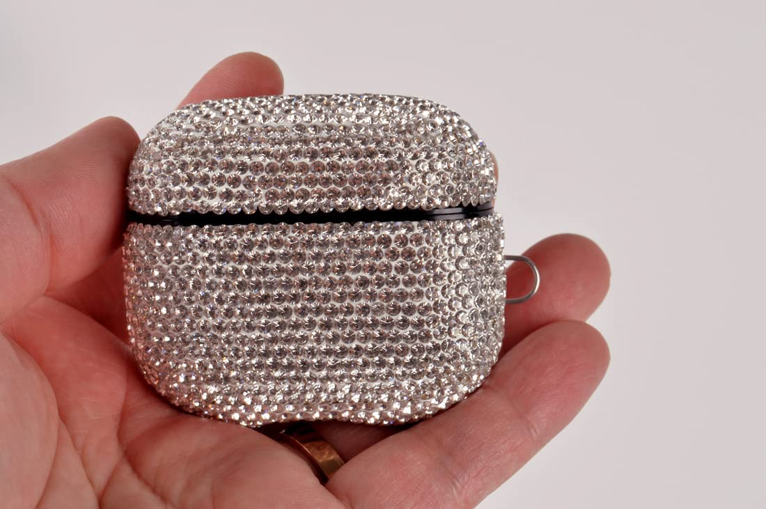 Amazon | Sparkly ケース AirPods第3世代対応 キーチェーン付き 耐衝撃