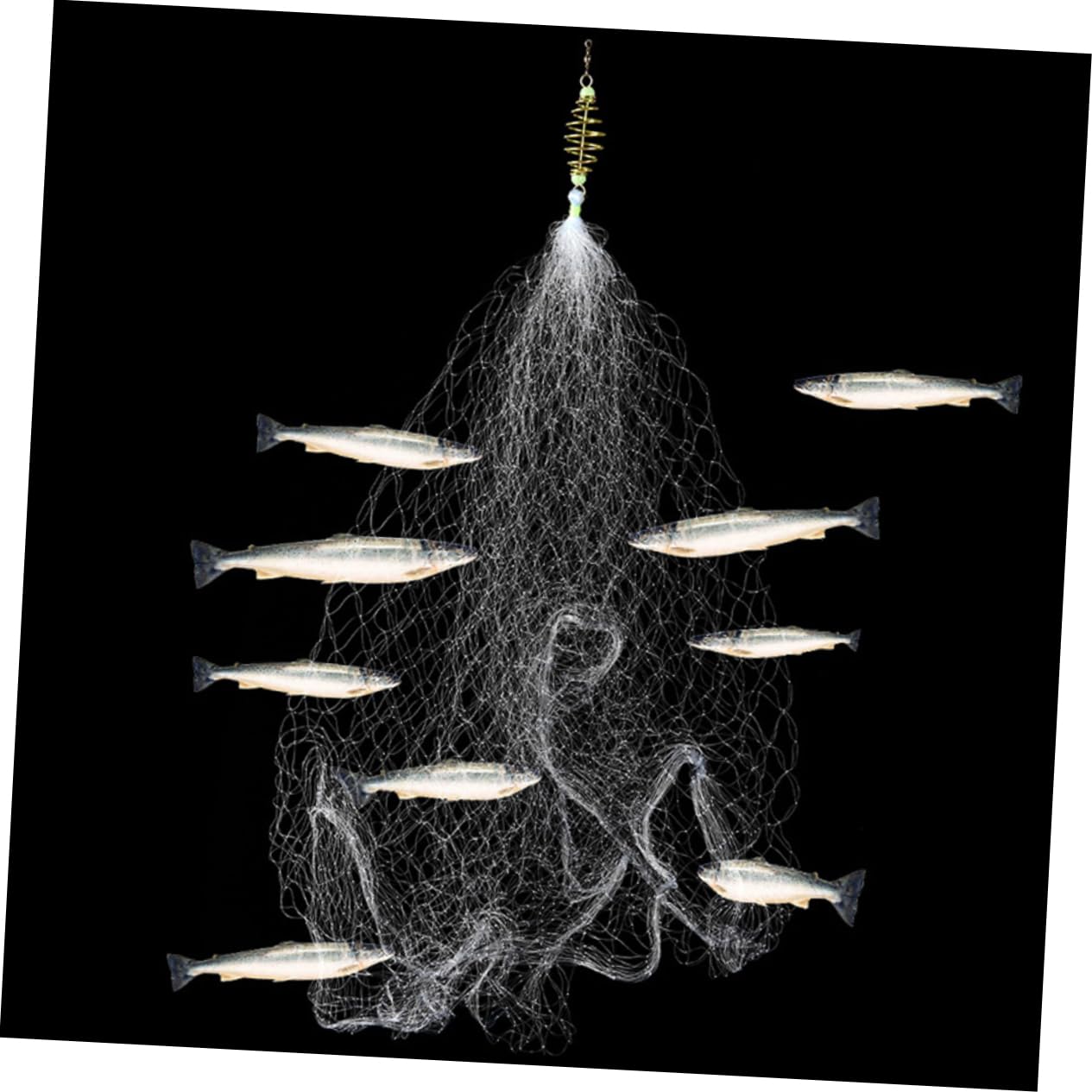 BESPORTBLE 2 Set Di Reti Da Pesca Per Pesci Retino Di Ricambio Per Reti Da Pesca Retino Per Esche A 8 Fori Retino Per Lancio Sicuro Per Pescatori 20 Pezzi*2