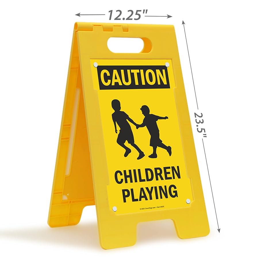 【ヴィンテージ看板】CAUTION CHILDREN PLAYING 標識 ヴィンテージ看板】CAUTION CHILDREN PLAYING 標識 - メルカリ