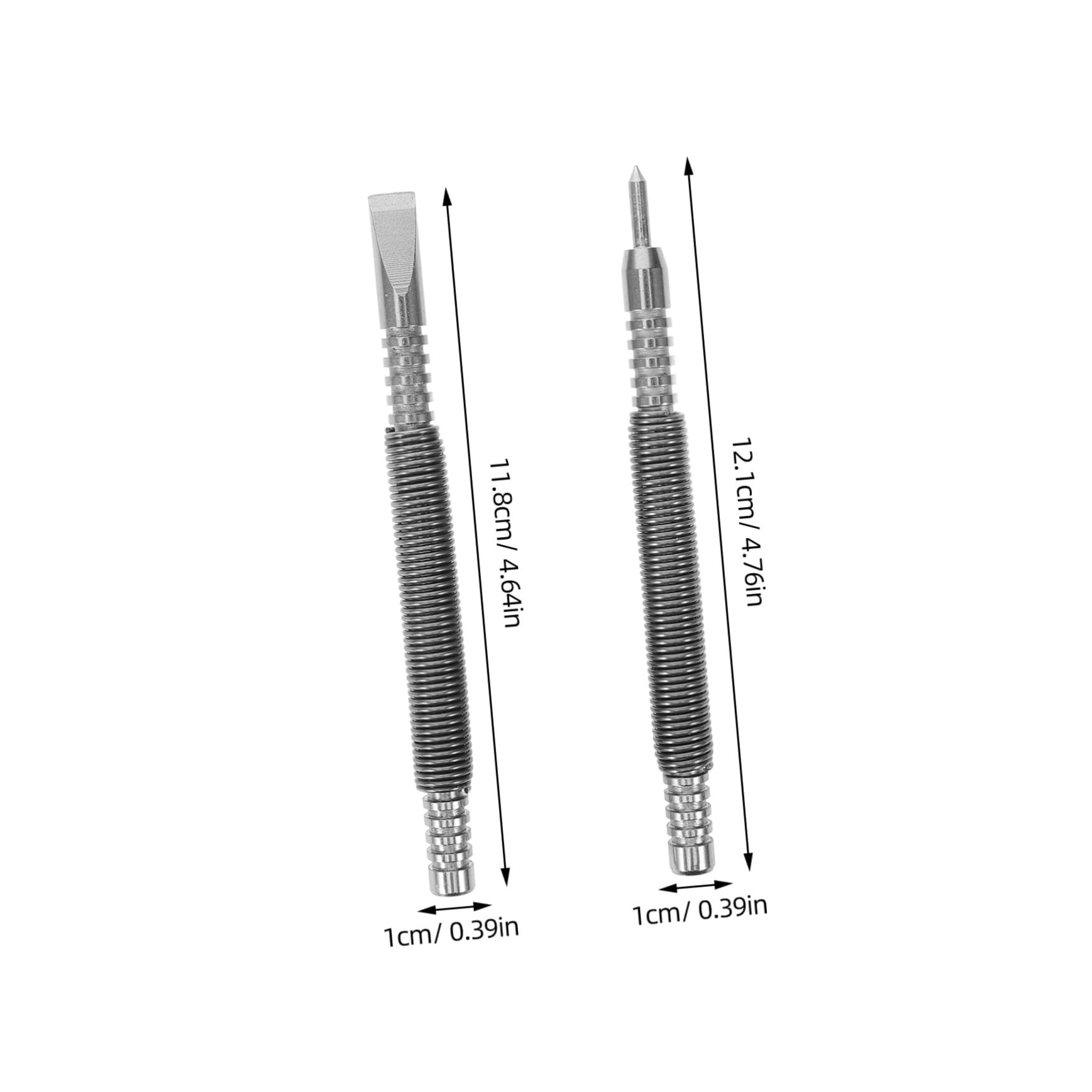NULYLU Multi-function Spring Punch Tool Set Nail Punch for Wood and Metal Spring-loaded Nailing Tool Center Set for Woodwork