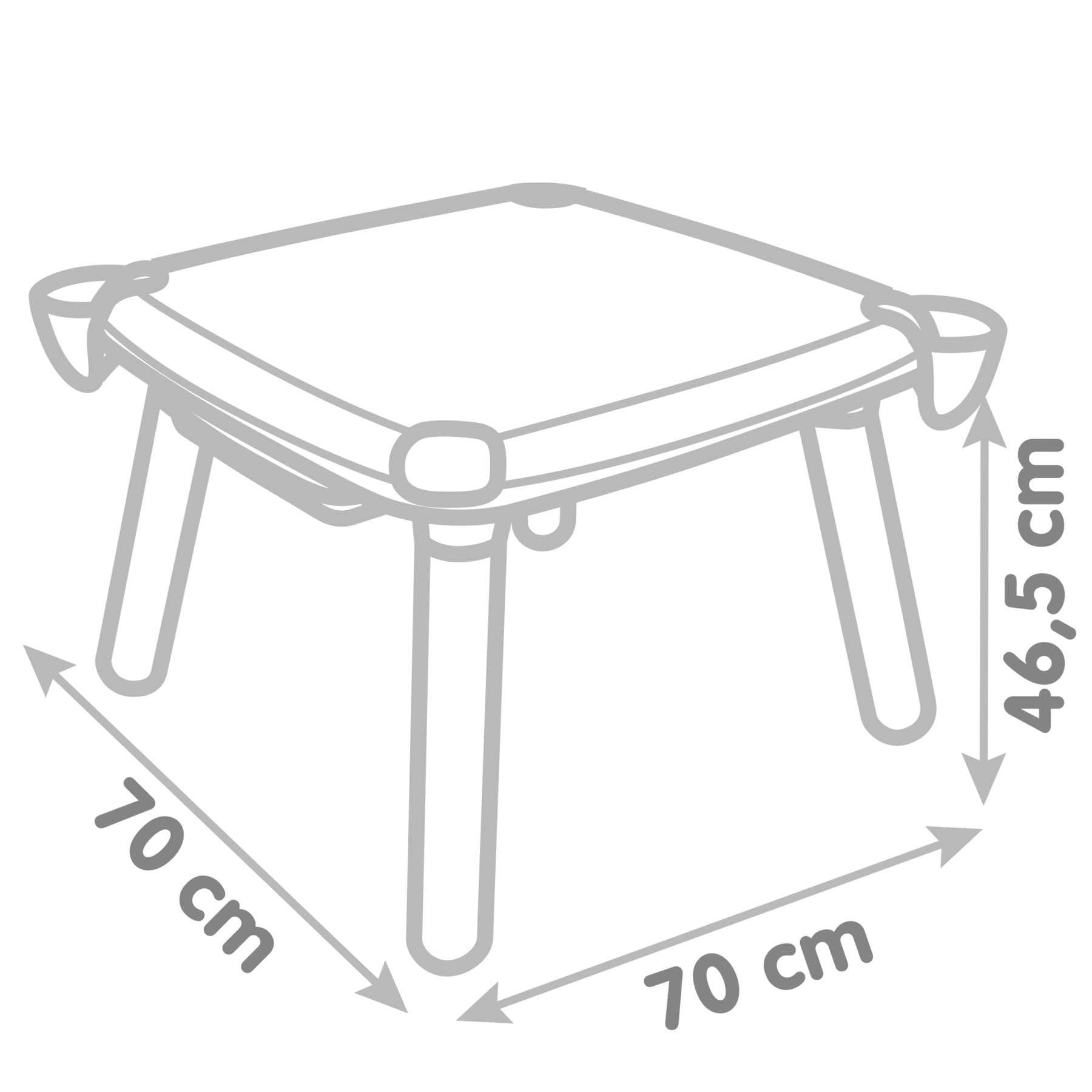 Smoby Mesa Creativa con Accesorios. Juego Educativo artístico de Dibujo borrable. A Partir de 3 años (7600420400)