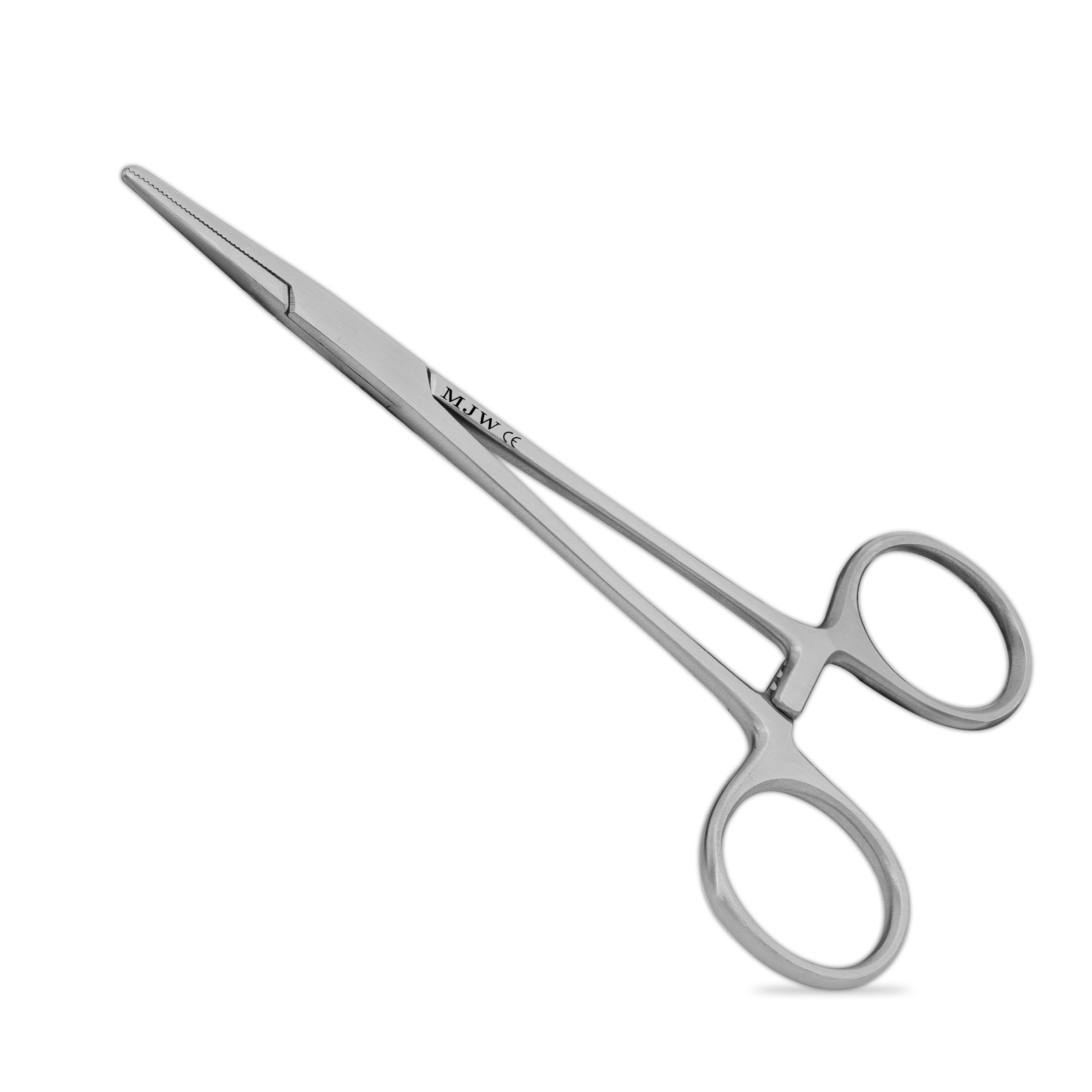 Fishing Hemostat Locking Forceps 5" Stainless Steel Unhooking Pliers Dog Cat Pet Scissors Ear Hair Straight