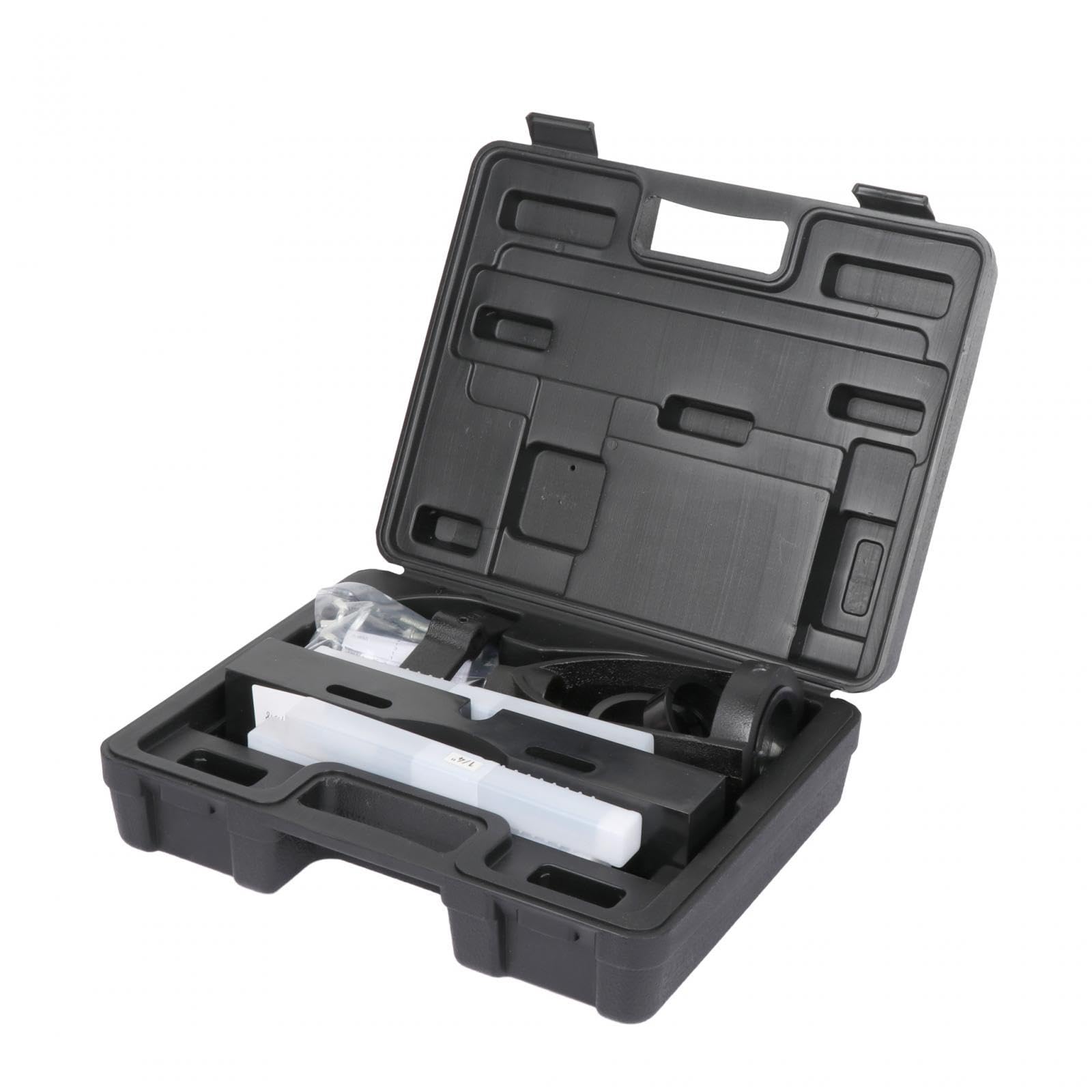 Bench Drill Hole para Mortiser Máquina de Taladro Accesorios de para Madera Fabricado en Metal Resistente Adecuado para Carpintería, Negro