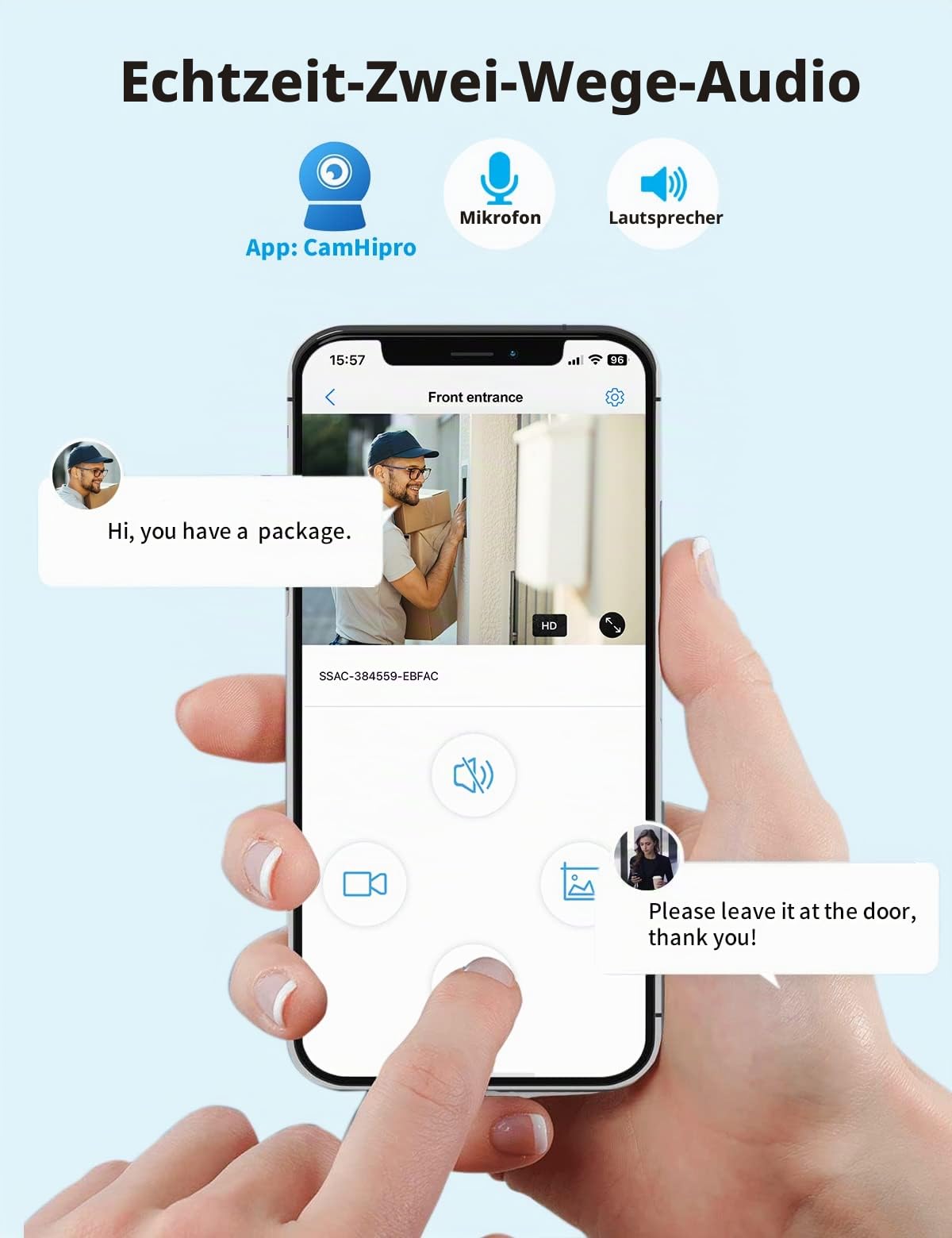 TONTON PTZ Überwachungskamera Aussen WLAN, 1080P IP Kamera Outdoor mit AI Mensch Bewegungsmelder, IP66 Wasserdicht, Automatische Verfolgung, 30M Farbe Nachtsicht, Zwei-Wege-Audio, Multi-User-Sharing