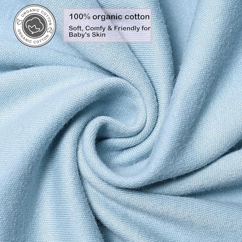 Image of Baby Sleep Sack Swaddle 3-Way Adjustable Wearable Blanket 100% Cotton.
