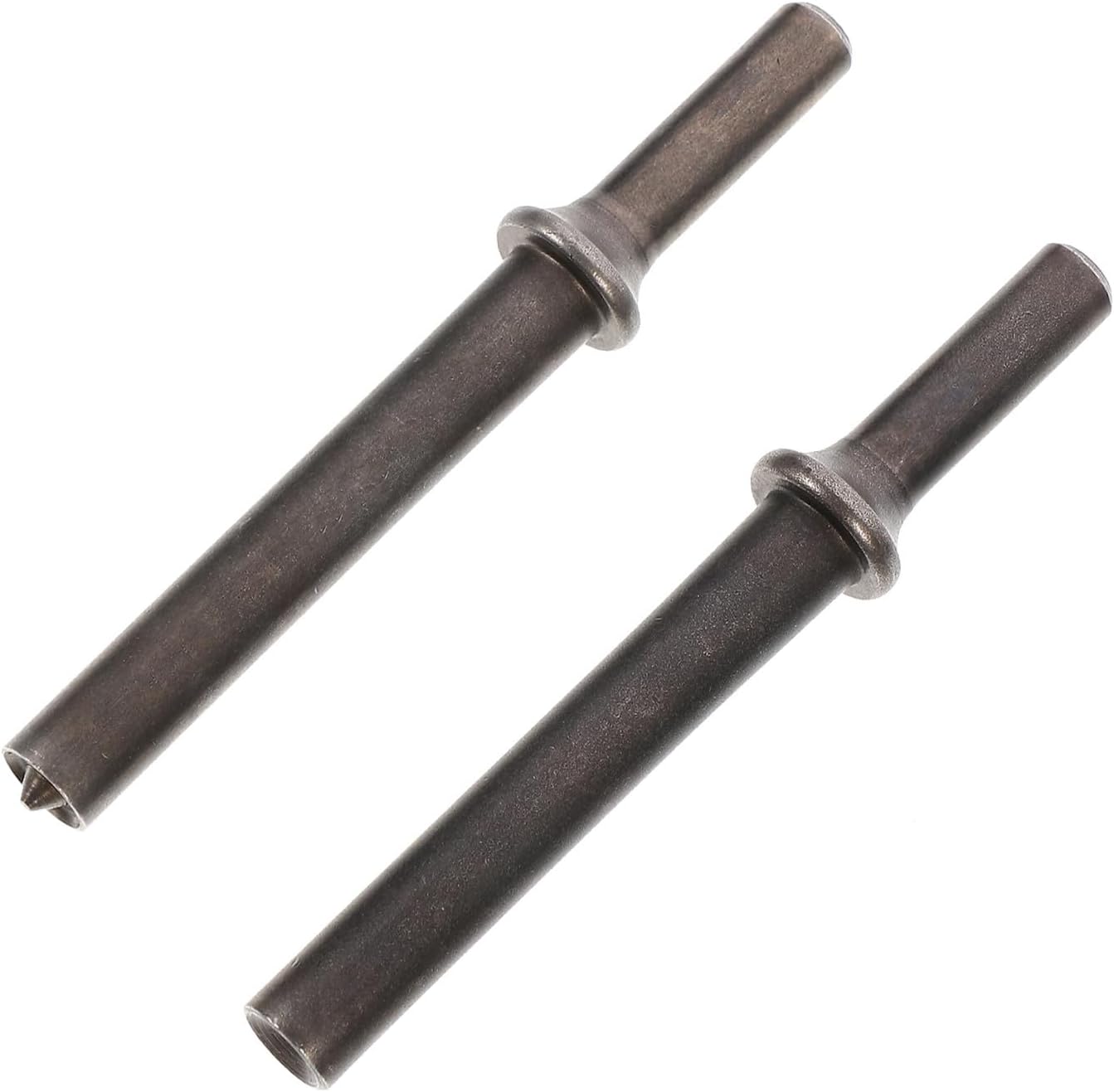 CHILDWEET Pneumatic Rivet Hammer 2pcs Set Solid and Half Hollow Rivet Heads Air Hammer for Automotive Repair Heavy Duty Riveting Tools