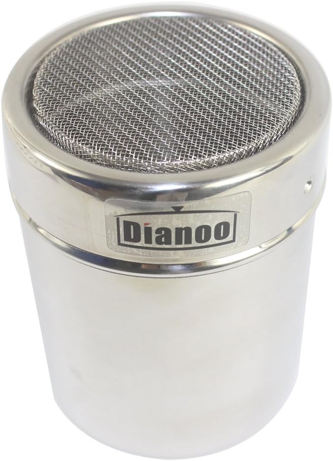 Dianoo Dredge Shaker, Stainless Steel Dredge Salt Pepper