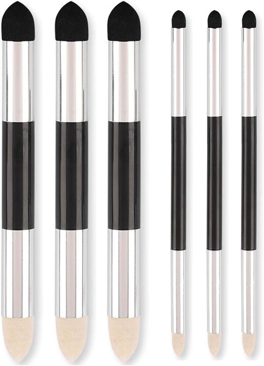 6pcs Sketch Blending Sponge Pen, Double Headed Washable Rubbing Sponge Brush Wipe Reusable Blending Stump Drawing Art Blenders for Artists, Ideal for Highlighting, Shadowing, Detailing, and Drawings.