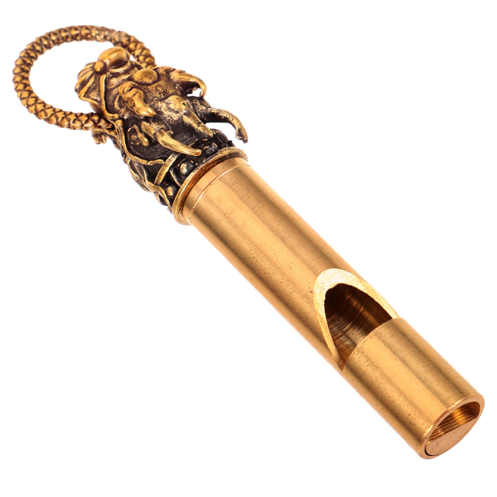 BESPORTBLE Fischio del Rubinetto Posta in Gioco Fischi All'aperto Anti Abbaio PRO Corda Dime Campanello di Casa Partite Leggero Sopravvivenza Notte Fischietto Portatile Catena Rame