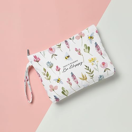 Miniatura 4 de Fokongna Bolsa húmeda y seca, bolsa de playa, bolsa de pañales, bolsa húmeda para traje de baño, bolsa de maquillaje de viaje, bolsa de tocador,