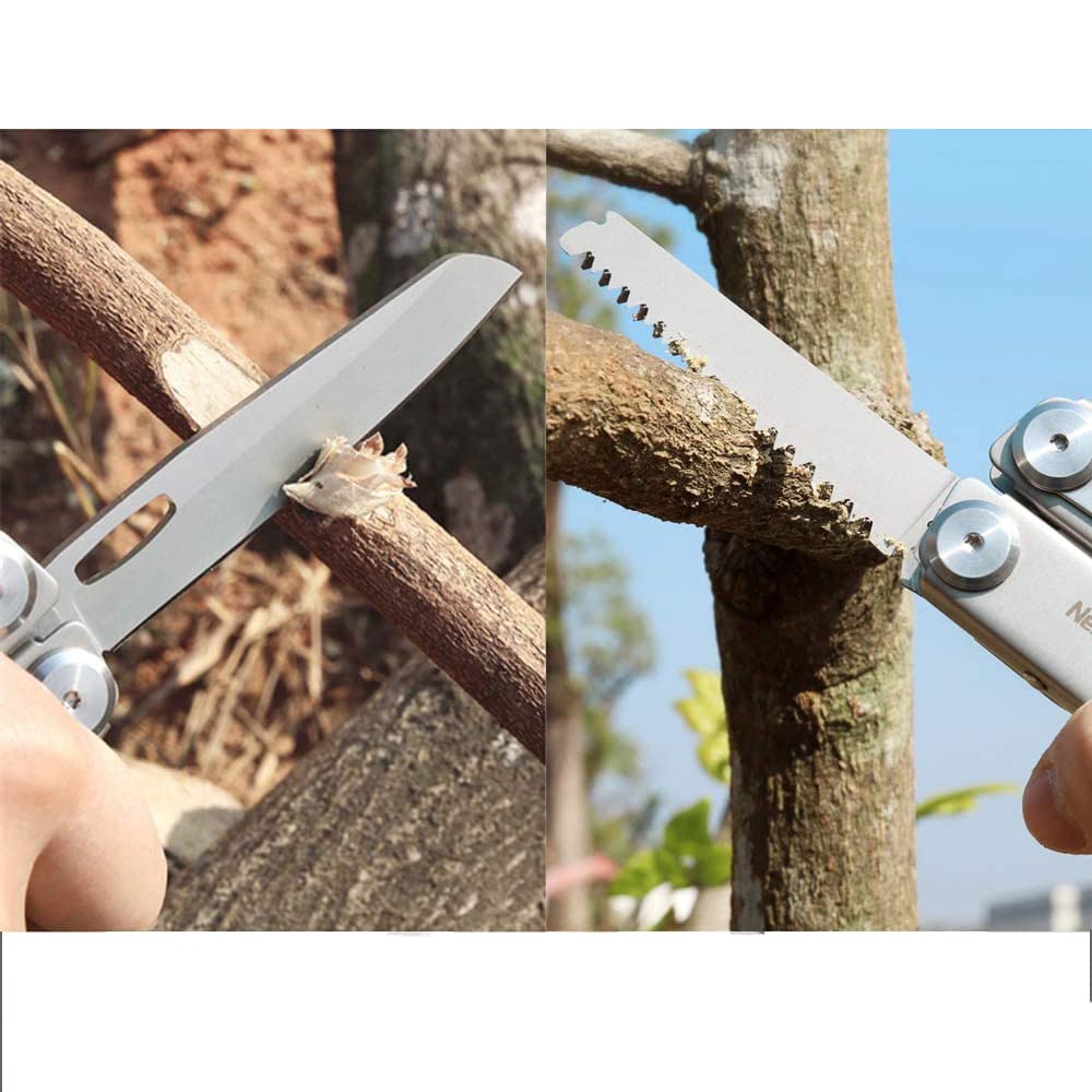 Nextool Flagship Pro 16-in-1 Multitool KT5020 Pocket Multi Function Pliers Durable Stainless Steel Multi Tools for Outdoor Survival, Camping, Fishing, Hiking, Hunting Backpacking