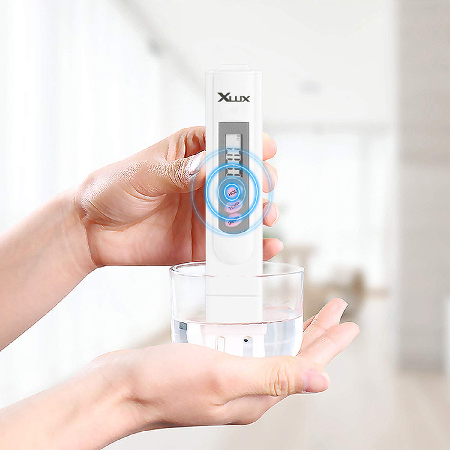 Medidor de TDS XLUX digital 0-9990 ppm precisión ±2%