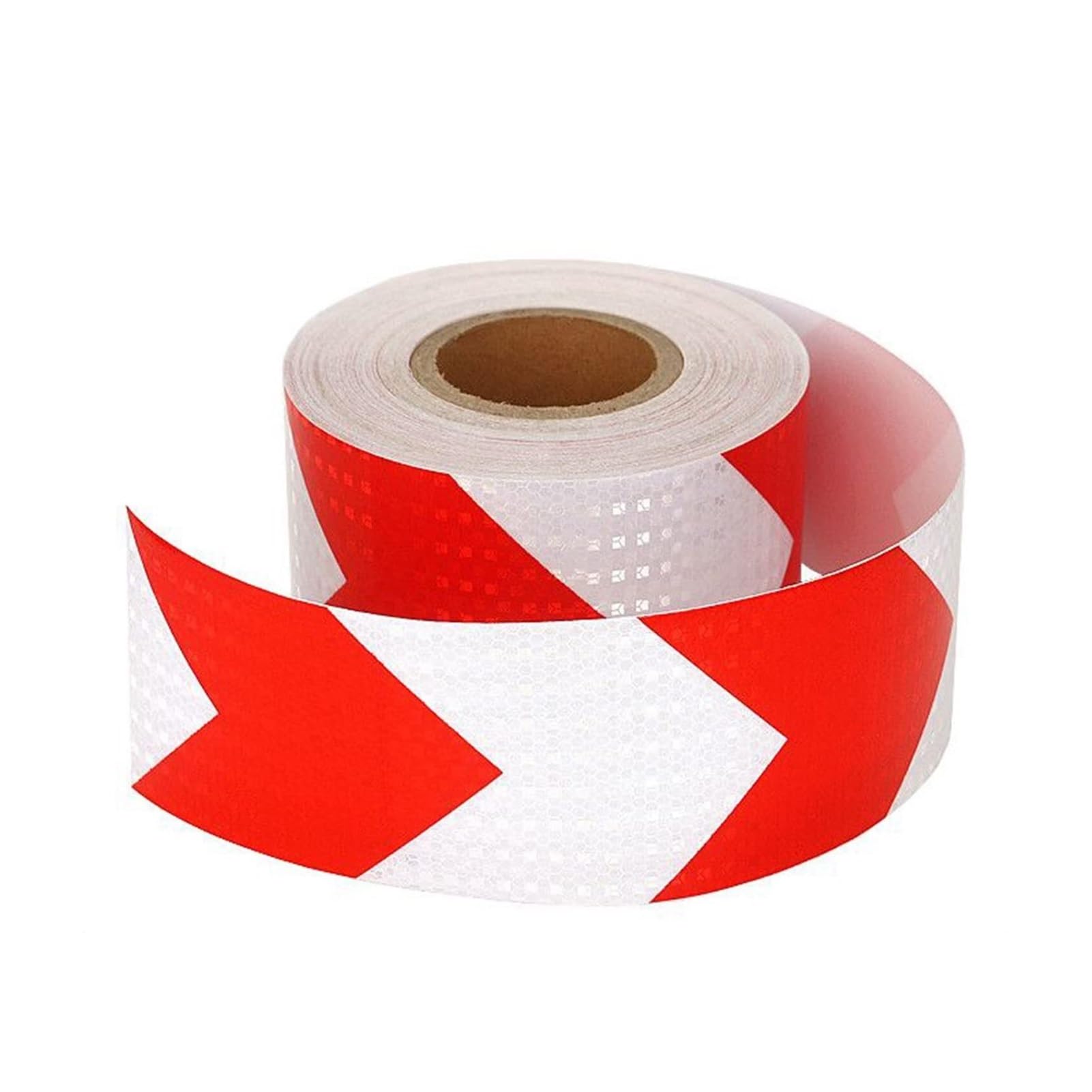 Nastro di avvertenza riflettente, Nastro di sicurezza impermeabile 50M x 10CM, Nastro di avvertenza di pericolo autoadesivo ad alta intensità for auto, camion, motociclette, Adesivo riflettente lumino