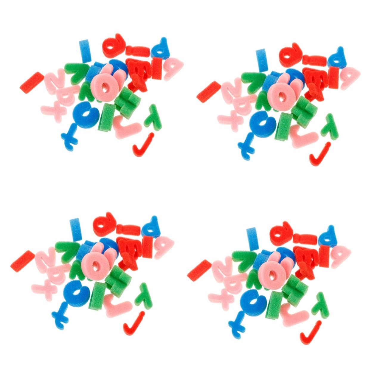 OSALADI 4sets 26pcs Letter Sponge Stamps for Creative DIY Painting Kit for Preschool and Kindergarten Art Projects Easy to Clean Fun Painting Tools to Inspire Young Artists 26pcs*4