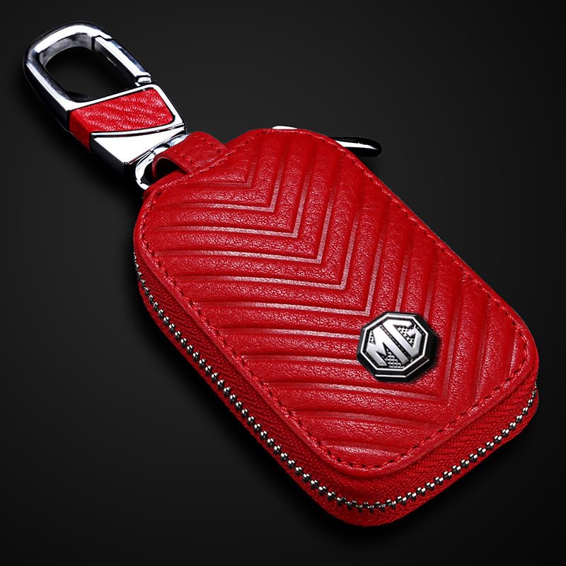 Car Keychin replacement, for MG 6 ZS HS MG3 Rui Teng MG5 Rui Xing MG6 Remote Control Smart Car Keyring for Men and Women Car Accessories Family Present,C