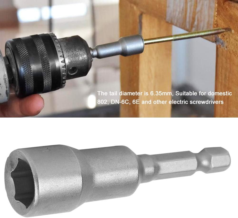 5Pcs Magnetic Drill Bit Adapters Magnetic Hex Socket Tool Electric Screwdriver 11mm Nut Drivers