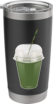 Green Smoothie Drink Stainless Steel Insulated Tumbler