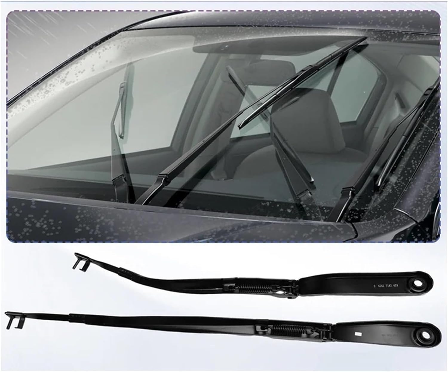 61617182594 Car Windshield Wiper Arm Car Wiper Arm For BMW F10 F11 F06 A61617203156 61617182459 Wiper Blade Set
